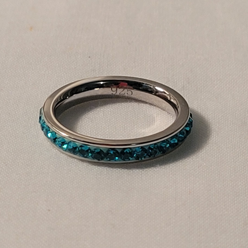 ❤ 925-SILVER RING 7.5 - Picture 9 of 15